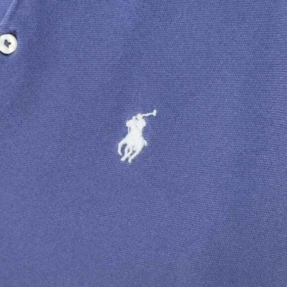 Polo by Ralph Lauren Girls Stretch Mesh Polo Shirt Size Small S Collared Buttons - Picture 5 of 9